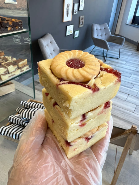 Jam Crunch Cream Blondie - Pick your own - 6 for £15.50