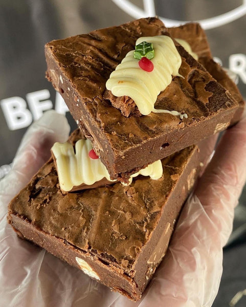 Flake Yule Log Brownie - Christmas Week - Pick your own - 6 for £15.50
