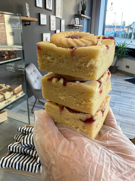 Jam Crunch Cream Blondie - Pick your own - 6 for £15.50