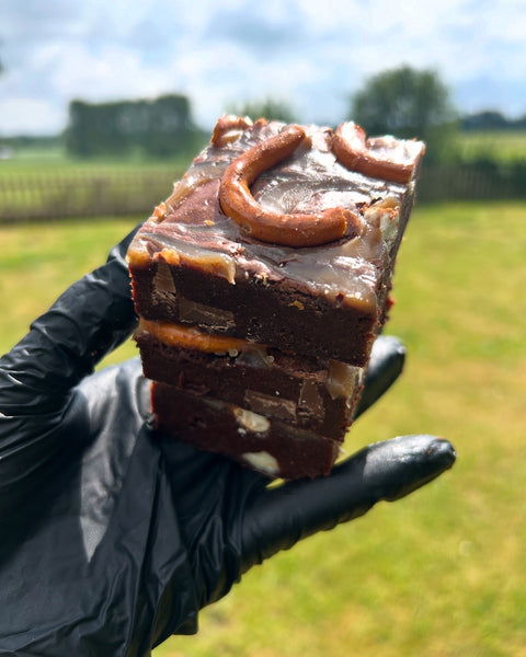 Salted Caramel Pretzel Brownie - Mix and Match 6 for £15.50