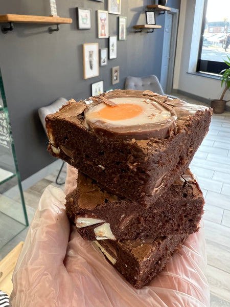 Creme Egg Brownie - Pick your own - 6 for £15.50