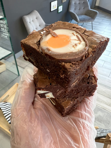 Creme Egg Brownie - Pick your own - 6 for £15.50