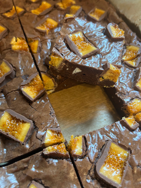 Crunchie Brownie - Pick your own - 6 for £15.50