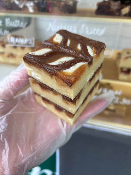 Nutella Salted Caramel Blondie - Pick your own - 6 for £15.50