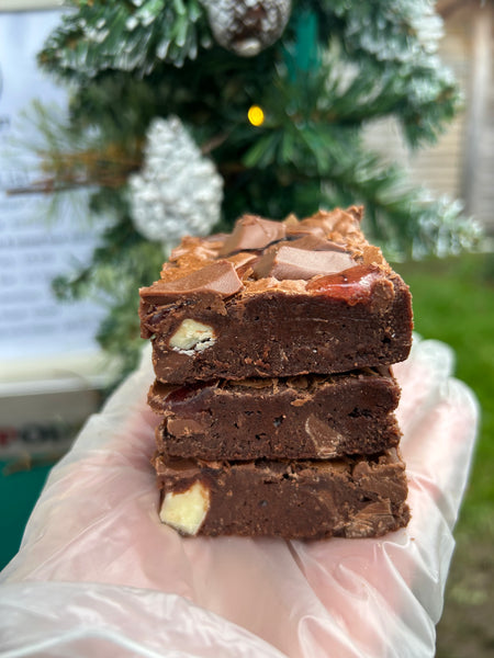 Turkish Delight Brownie - Christmas Week - Pick your own - 6 for £15.50