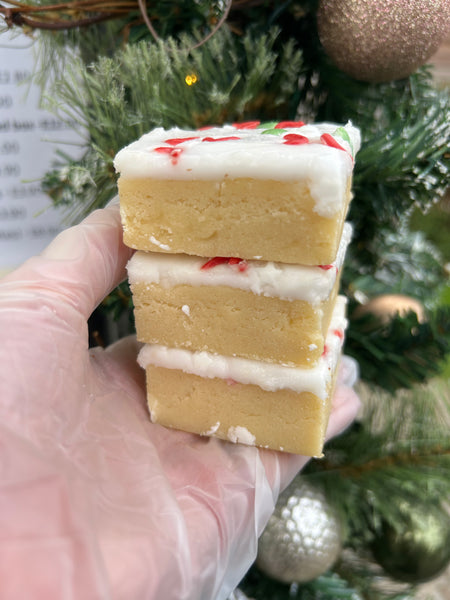 Festive Sprinkle Blondie -Christmas Week - Pick your own - 6 for £15.50