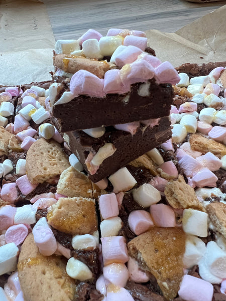 Rocky Road Brownie - Pick your own - 6 for £15.50