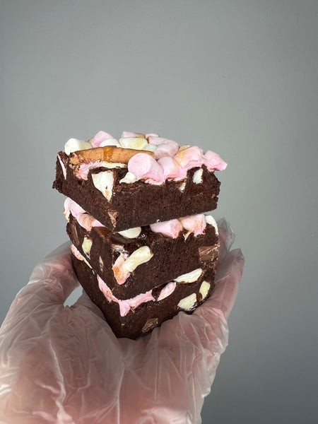 Rocky Road Brownie - Pick your own - 6 for £15.50