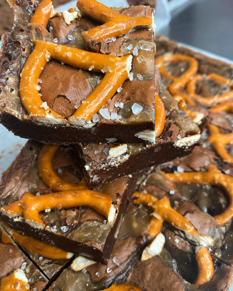Salted Caramel Pretzel Brownie - Mix and Match 6 for £15.50