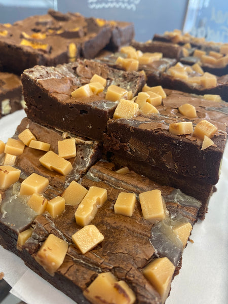 Caramel Fudge Brownie - Pick your own - 6 for £15.50