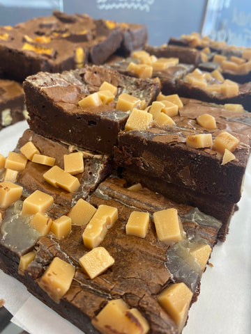 Caramel Fudge Brownie - Pick your own - 6 for £15.50